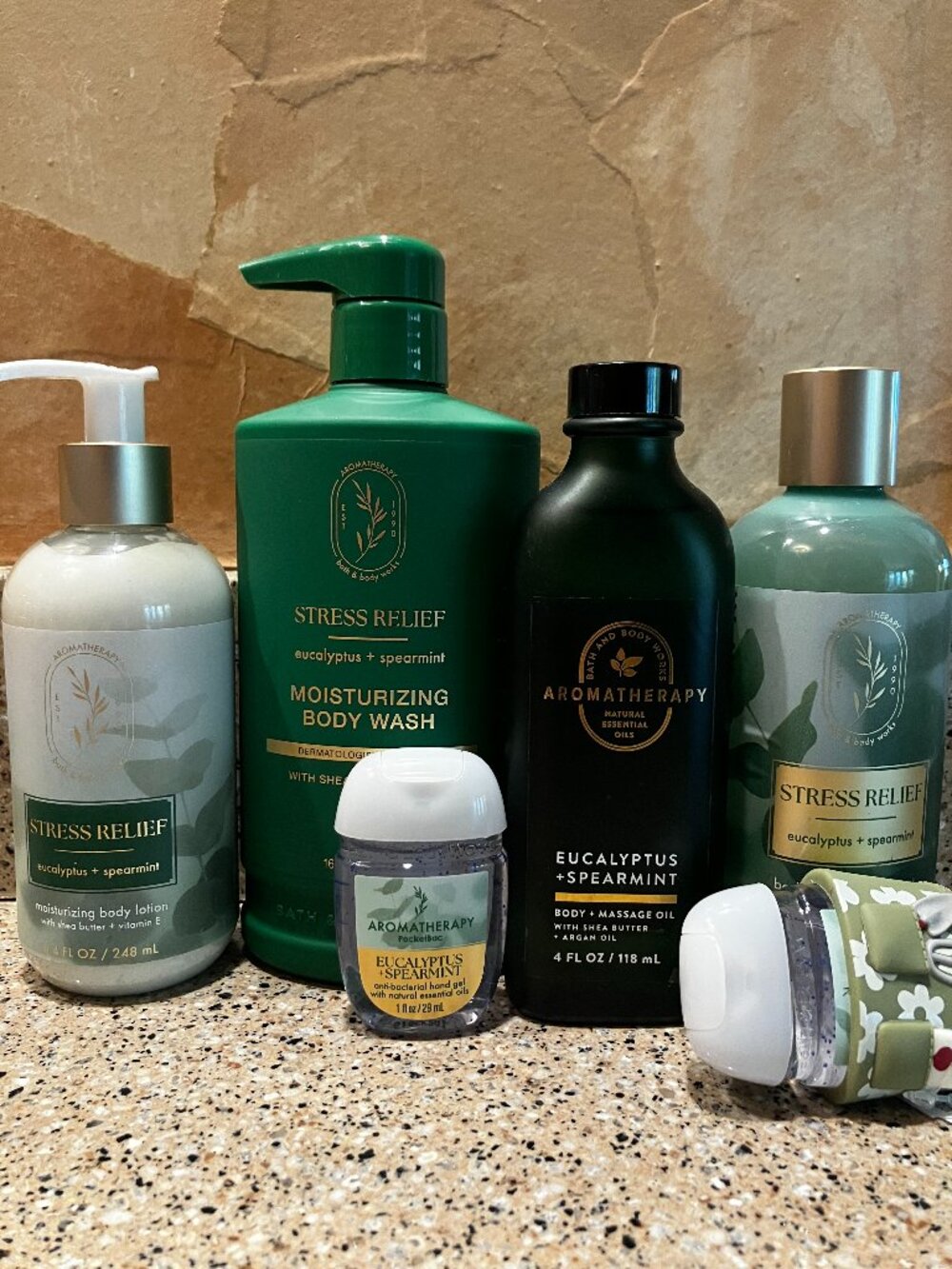 Bath & Body Works Stress Relief Set Body Lotion , Body Wash , Body Oil, etc!